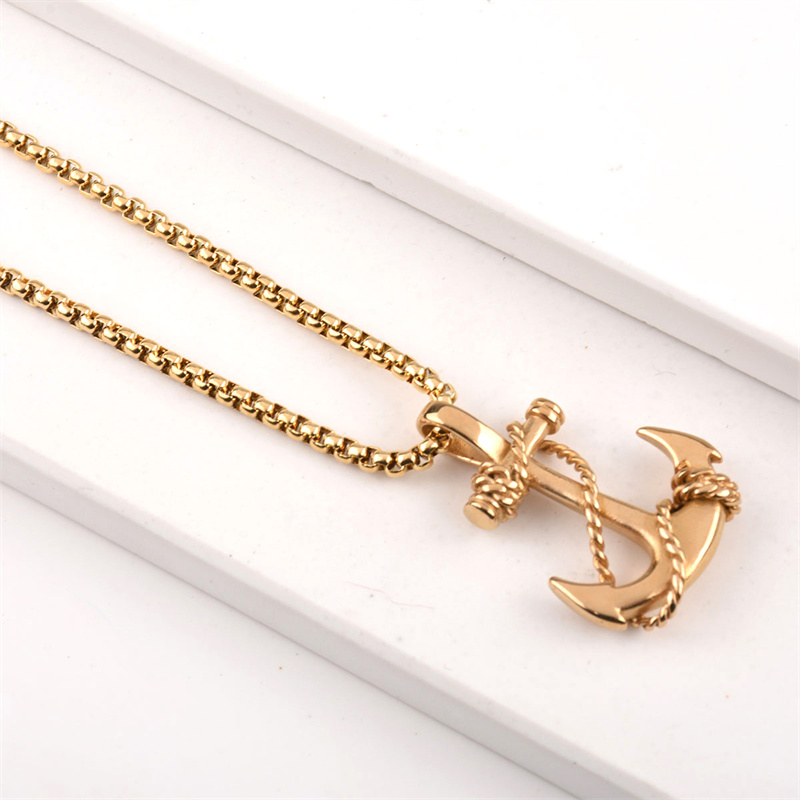 Collier pendentif homme marin  - Battle Rope Anchor avis et prix