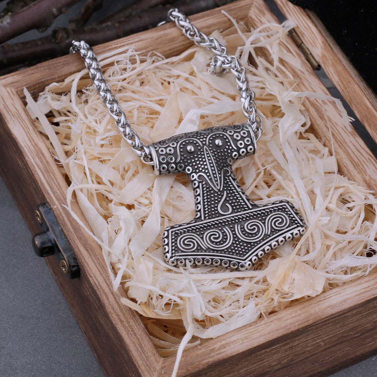 Collier nordique Viking martea - Battle Rope Anchor avis et prix