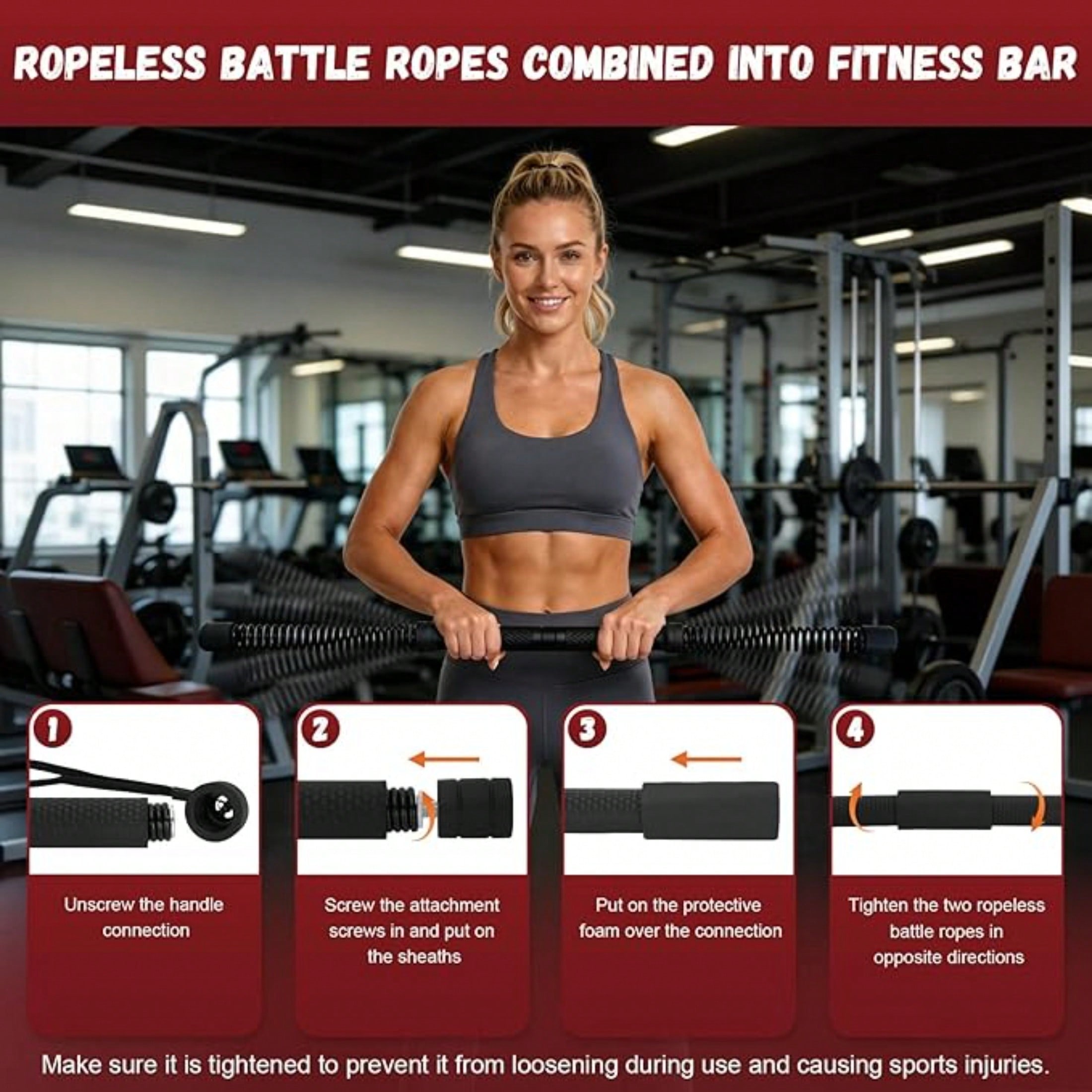 Barre de torsion sans fil 2-en - Crossfit Workout With Equipment avis et prix