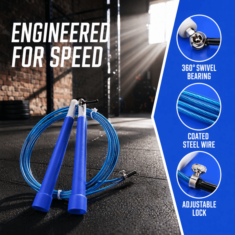 Corde à sauter en fil d'acier  - Skipping Rope Pvc avis et prix