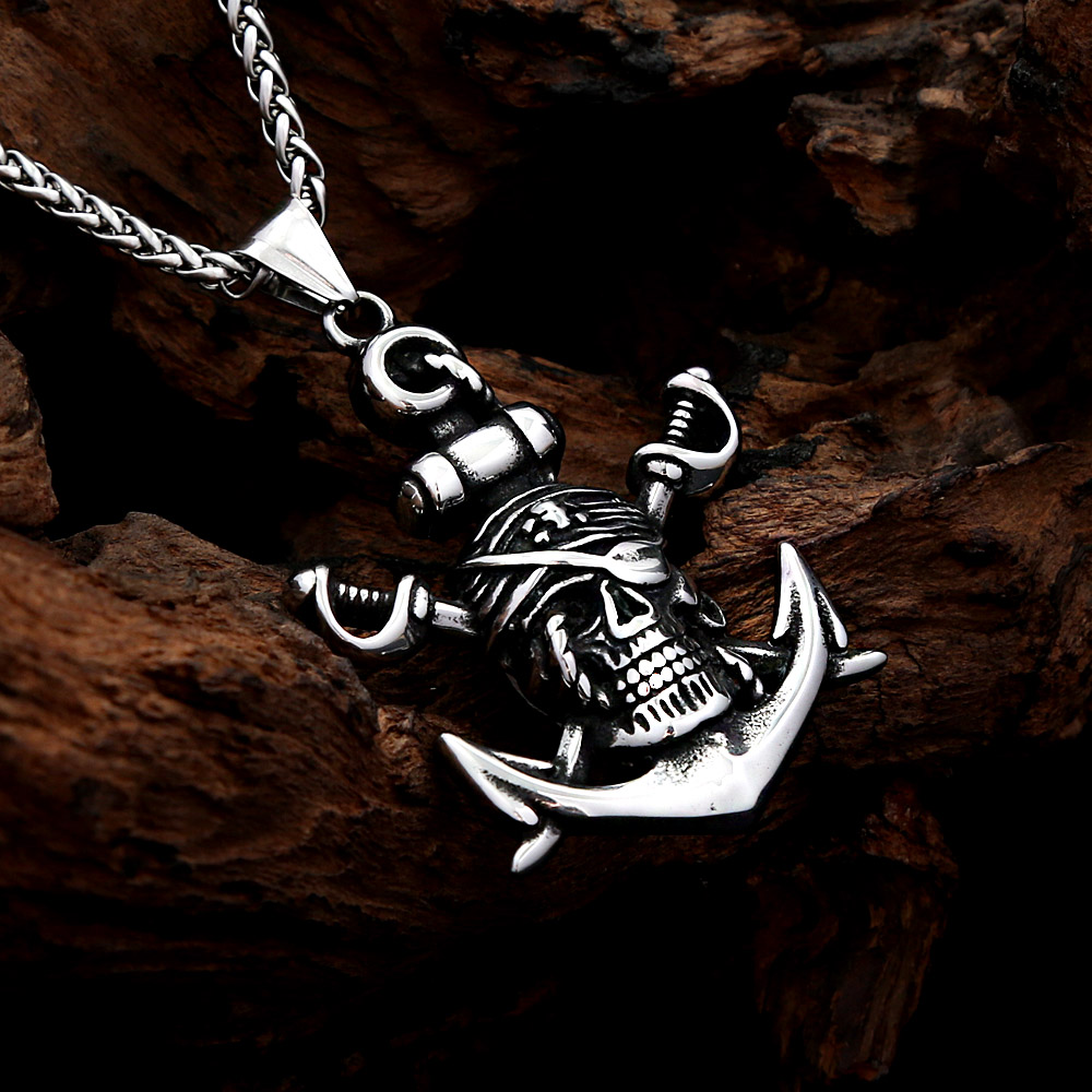 Collier Pendentif en Acier Ino - Battle Rope Anchor avis et prix